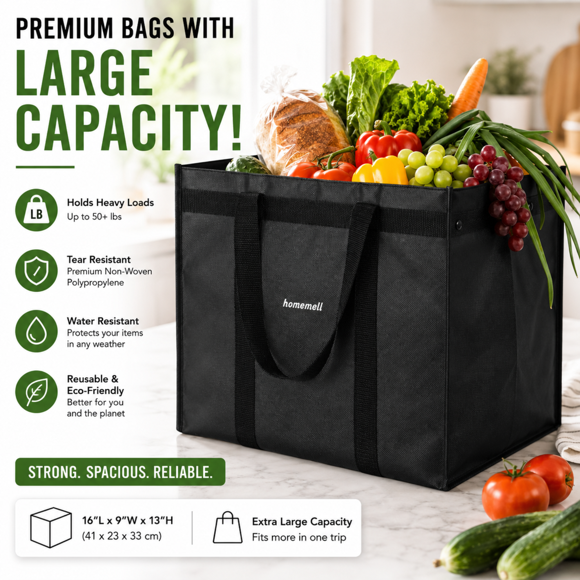 4-Pack Homemell Bags